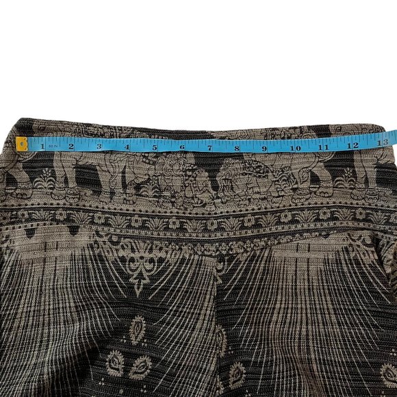 Boho Lagonlook Open Leg Cropped Pants - Picture 8 of 8